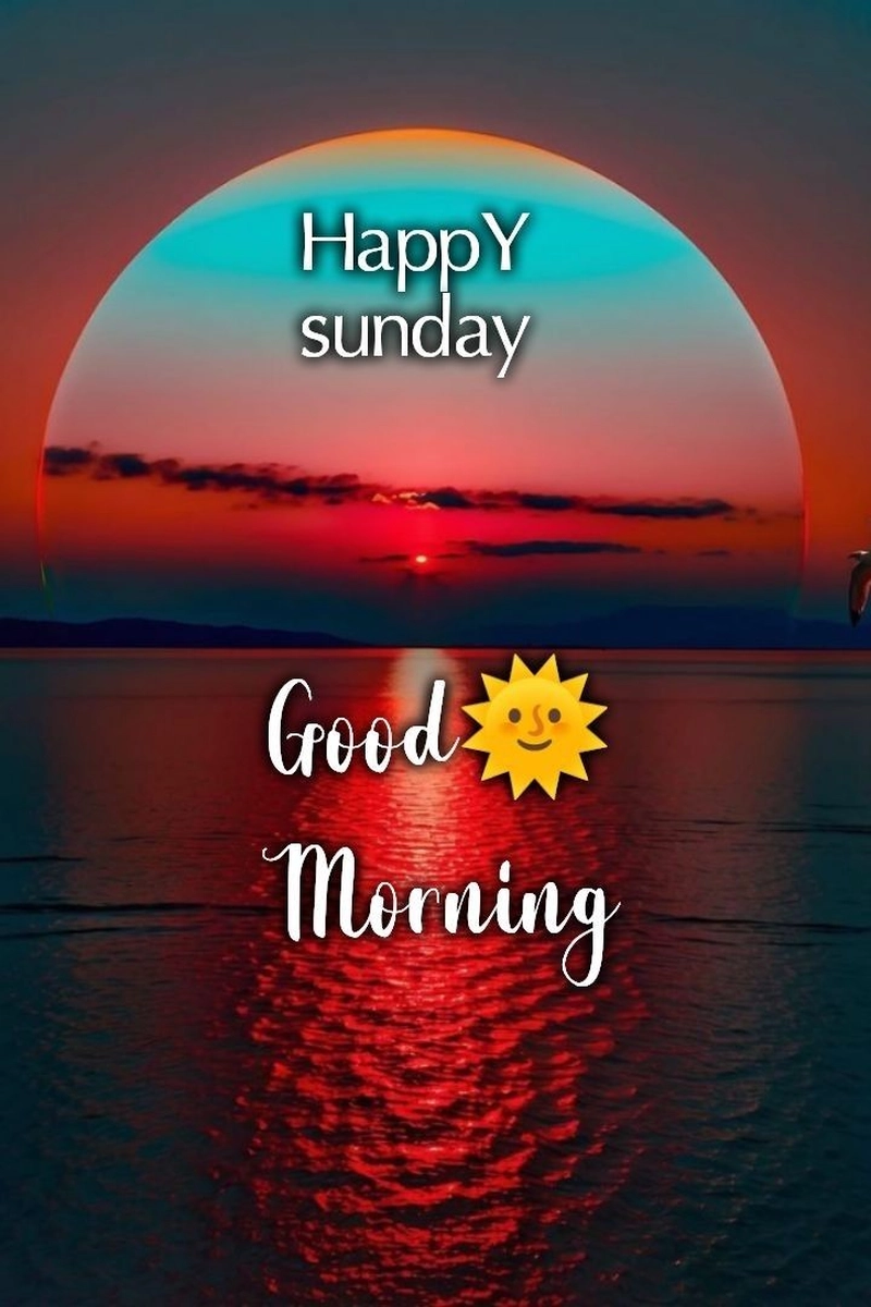 cute good morning sunday images