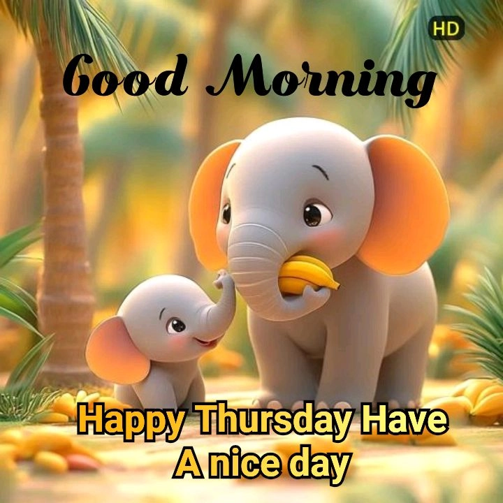 cute good morning thursday
