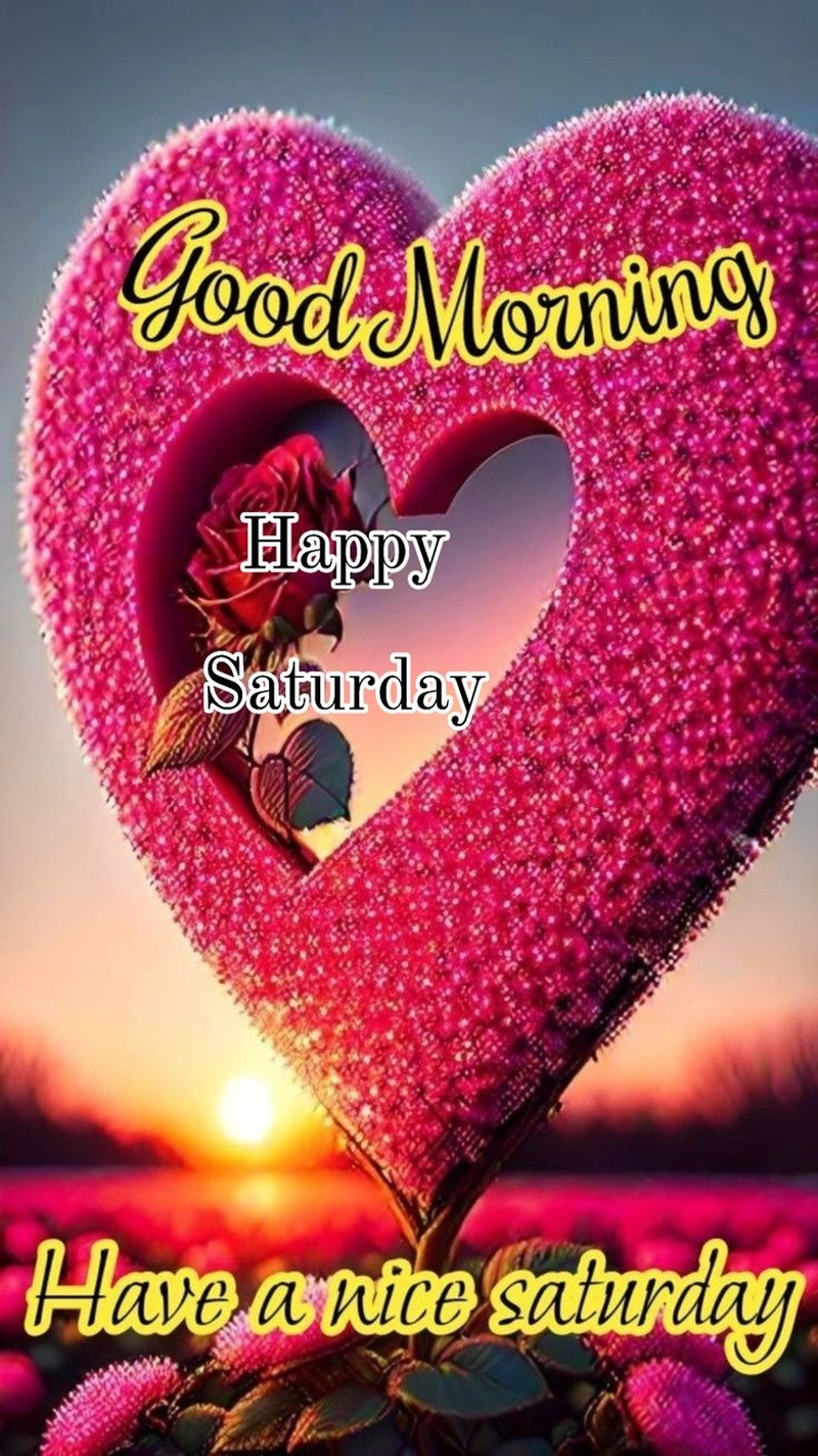 cute saturday good morning images