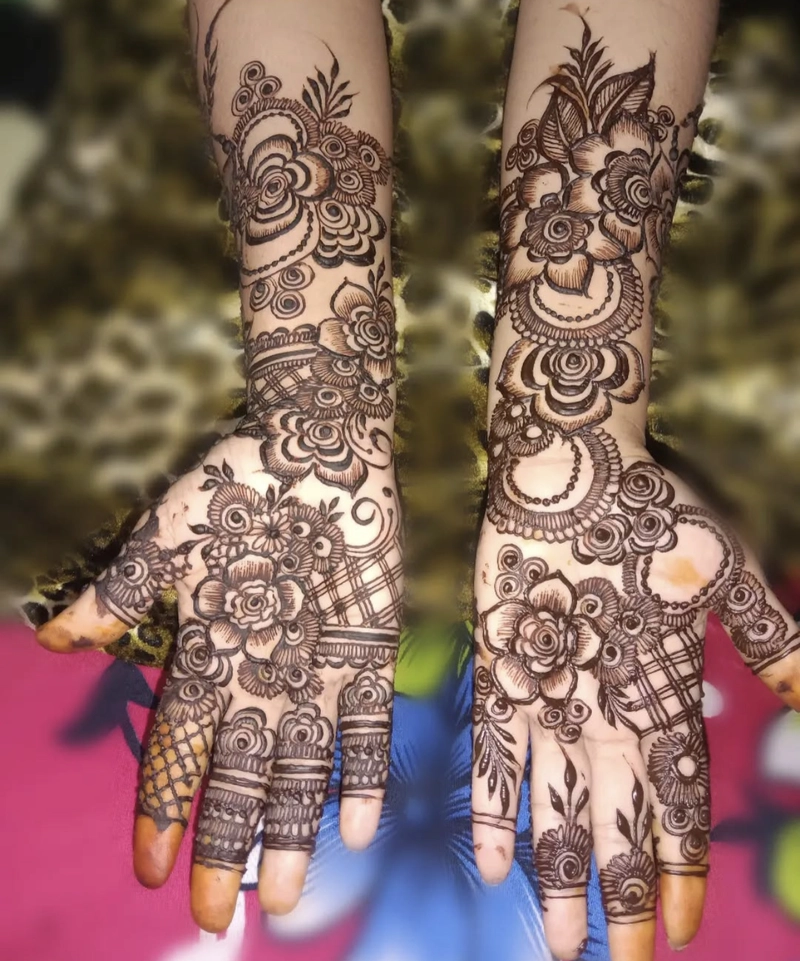 dubai khafif mehndi design