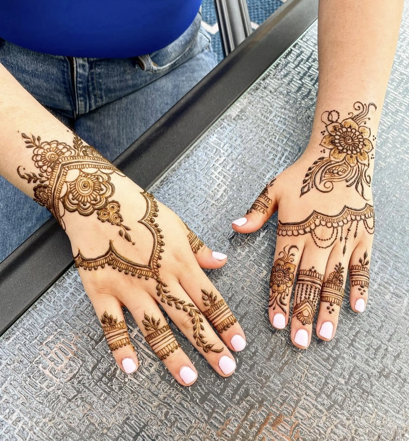 eid mehndi design photo simple and beautiful