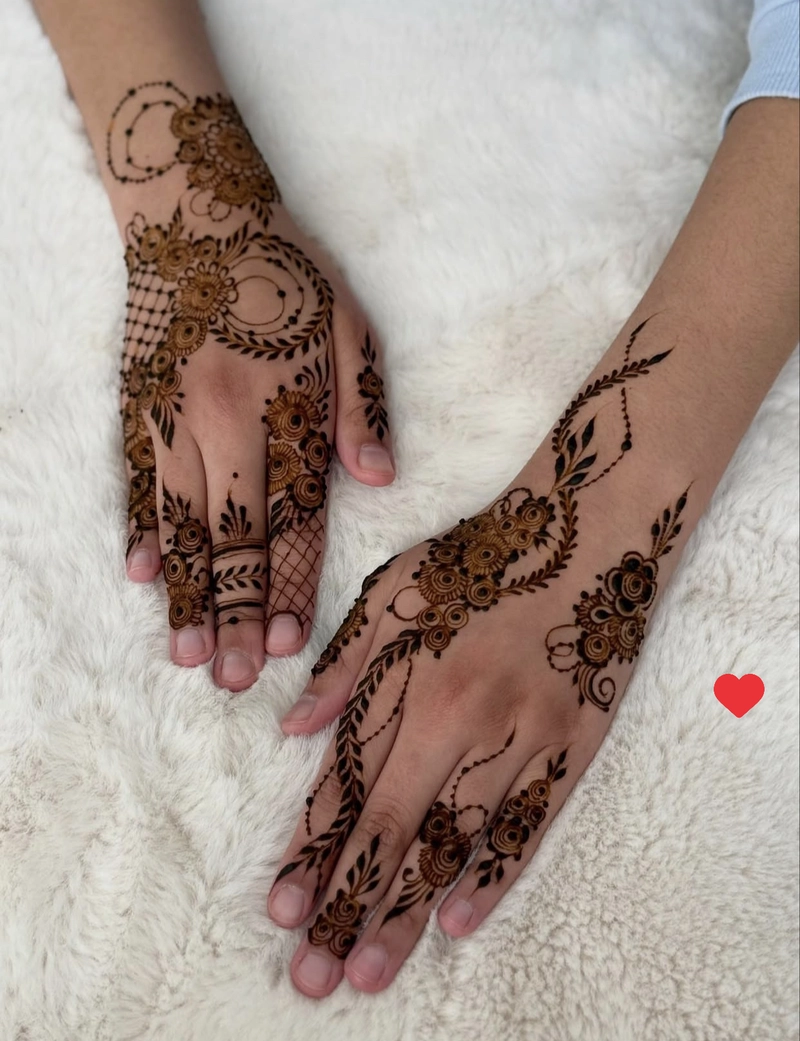 eid mehndi simple design