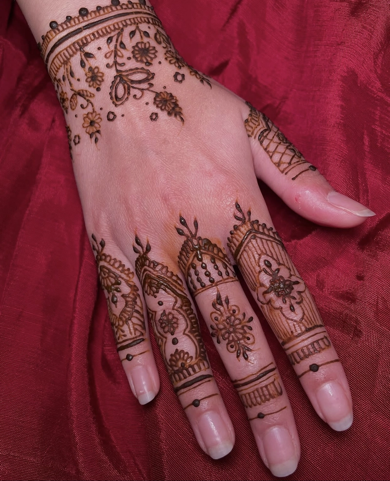 eid modern mehndi design simple and beautiful