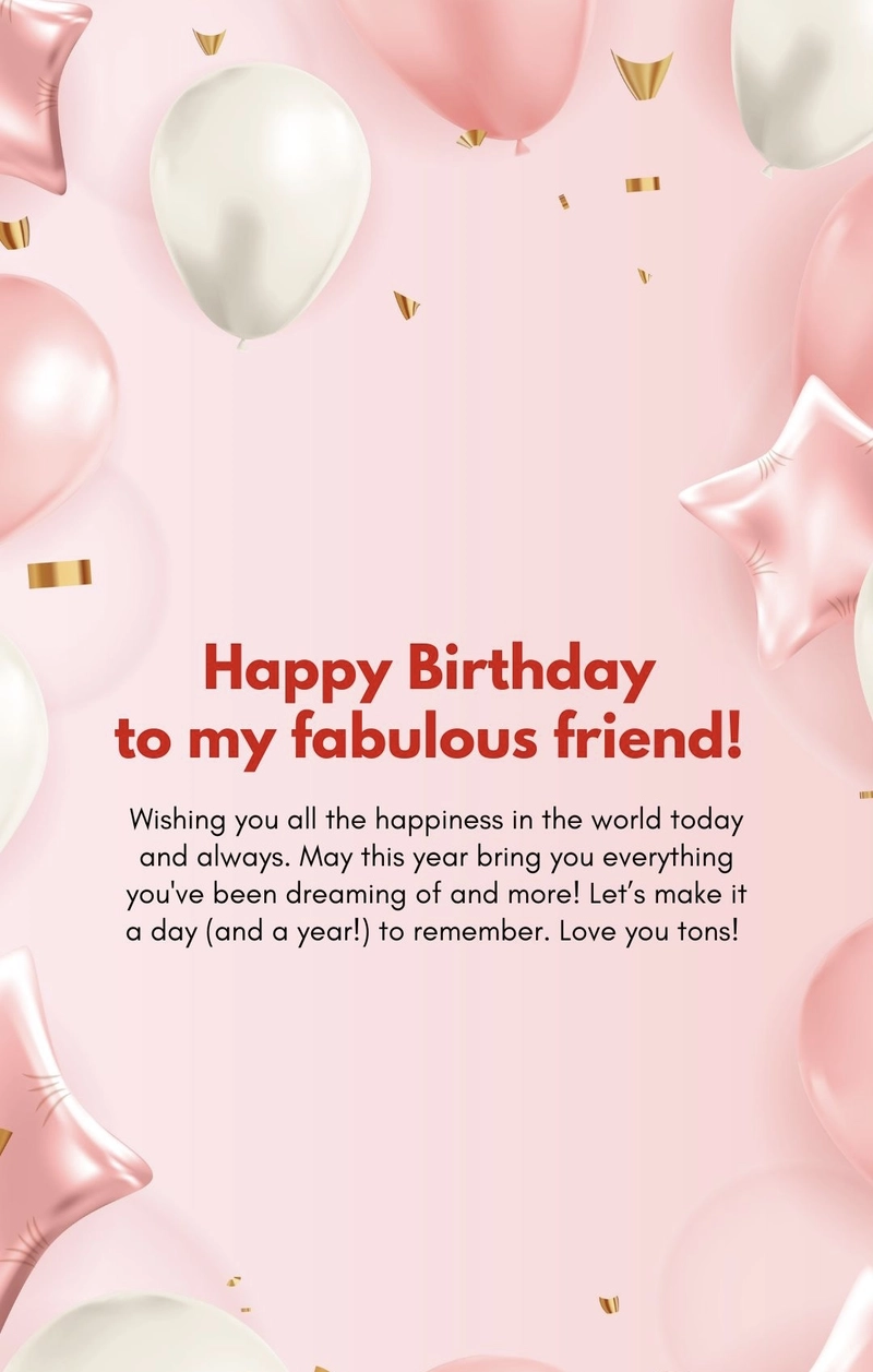 flirty birthday wishes for female friend