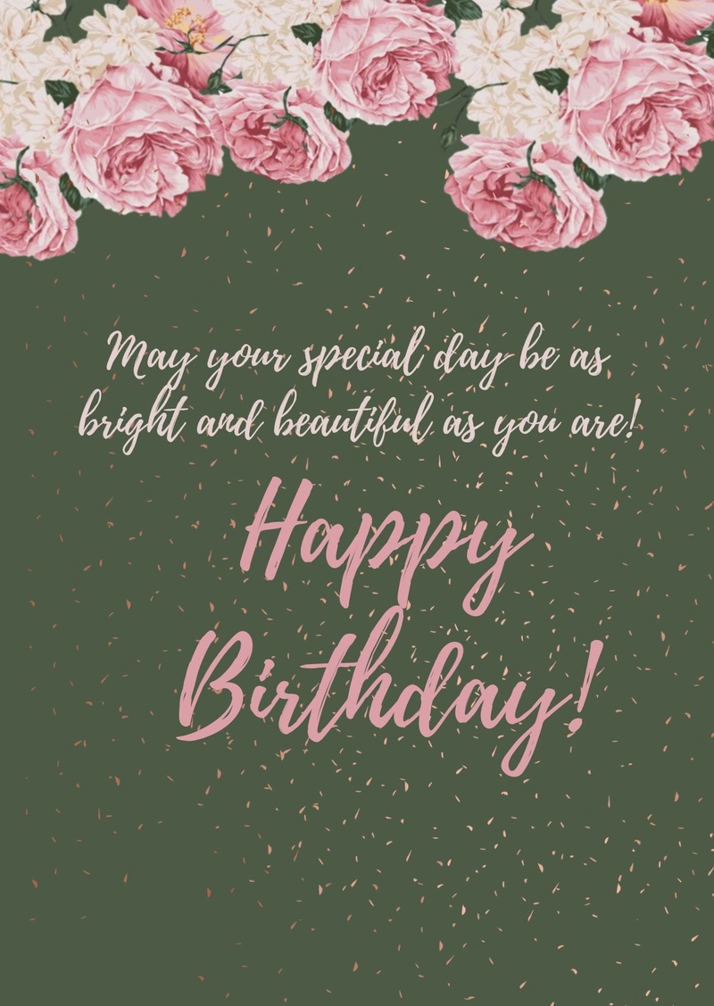 free birthday wishes for a female friend
