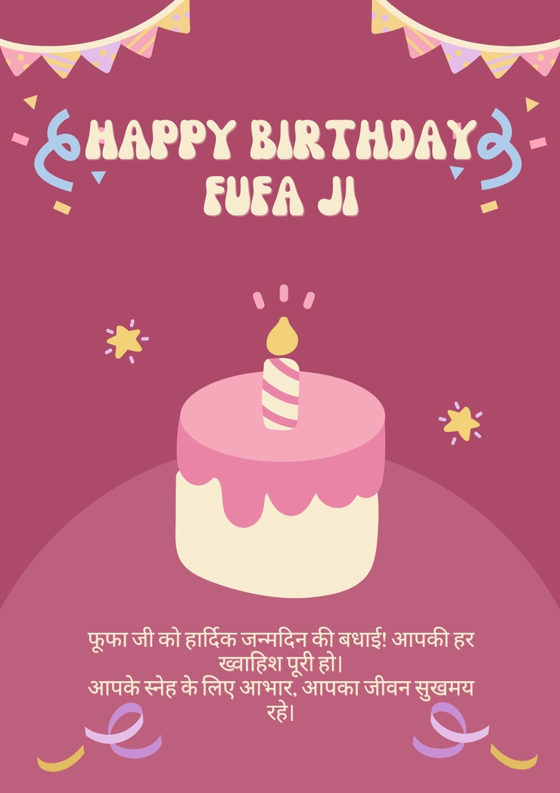 fufa ji ko birthday wishes