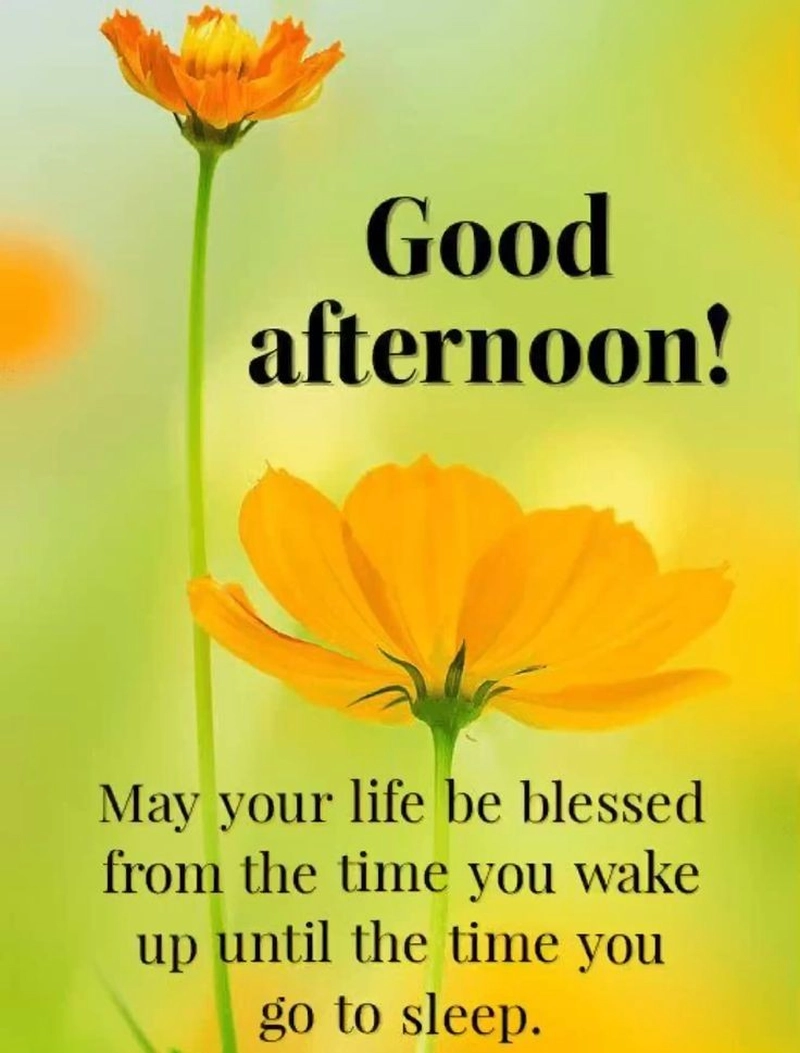 good afternoon blessings images and quotes