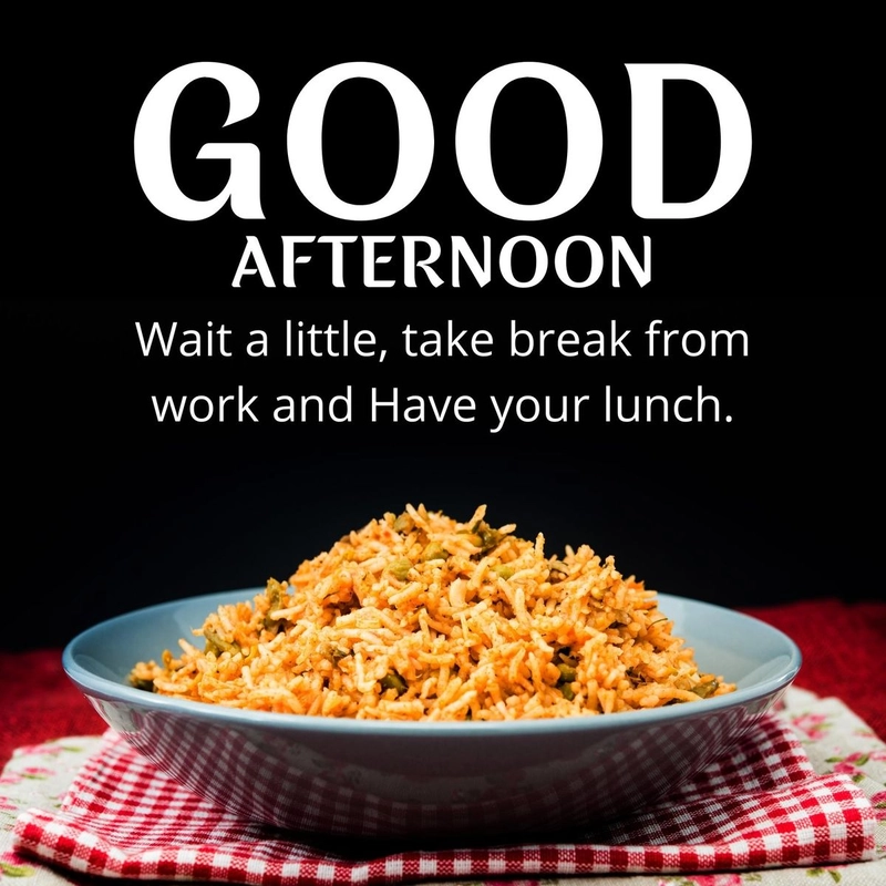 good afternoon food images with quotes