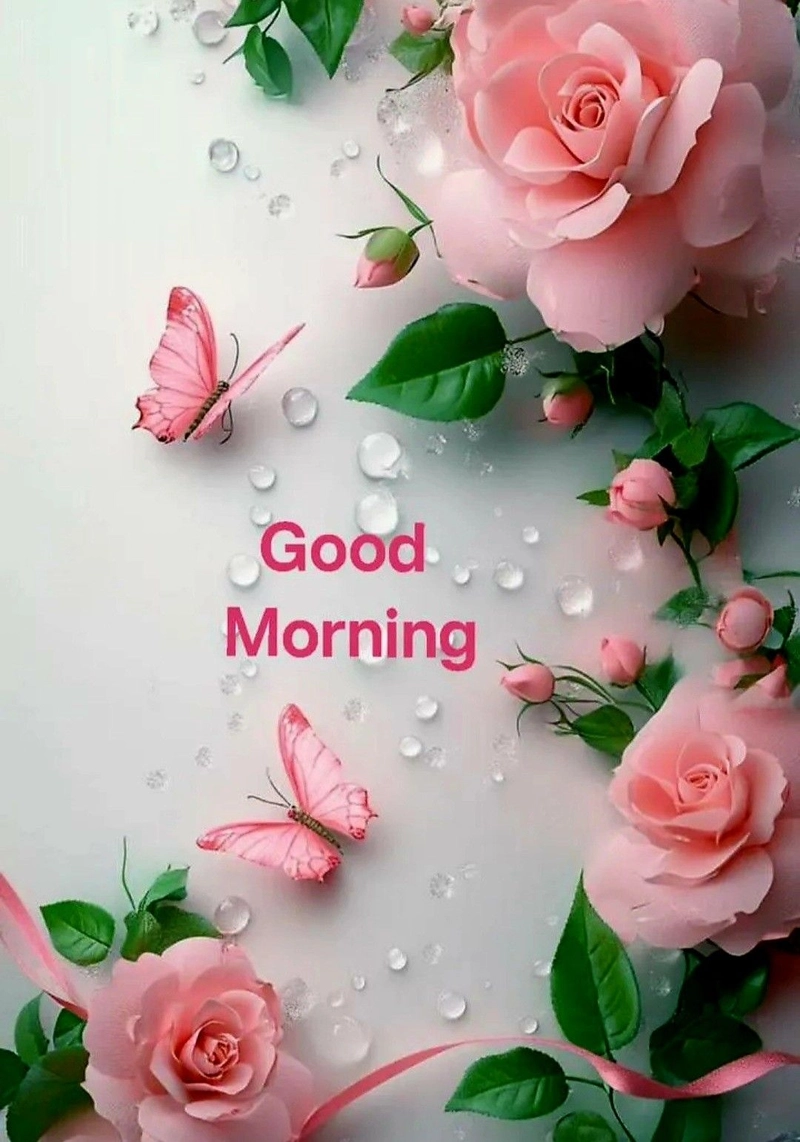 good morning beautiful roses