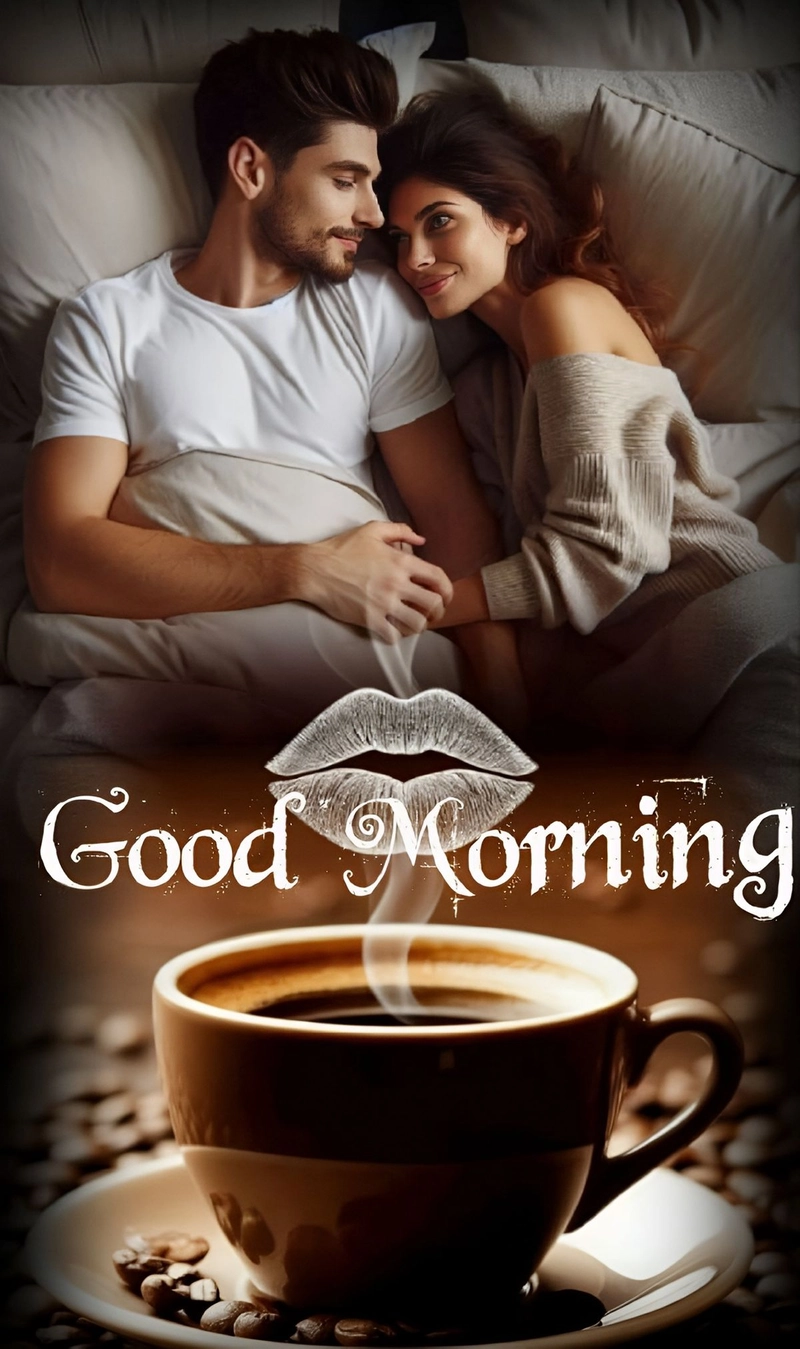 good morning couple coffee images