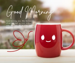 good morning janu love