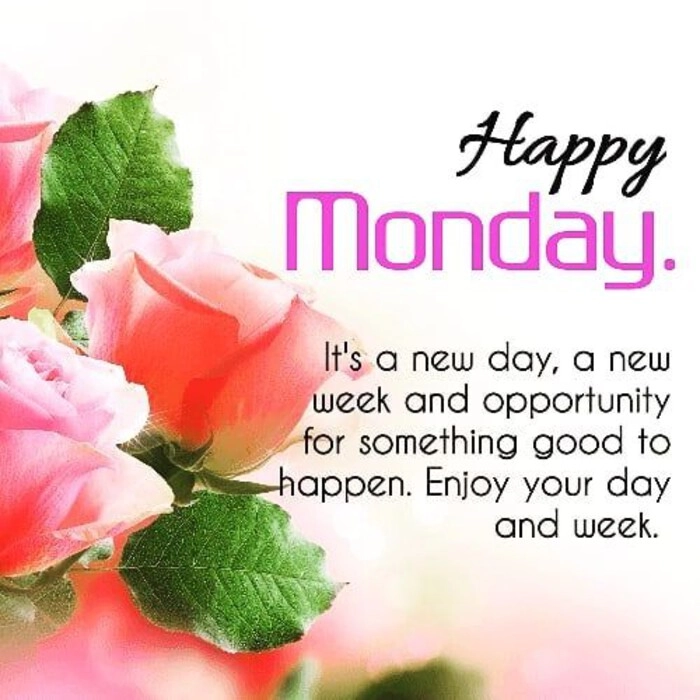 good morning my friend happy monday