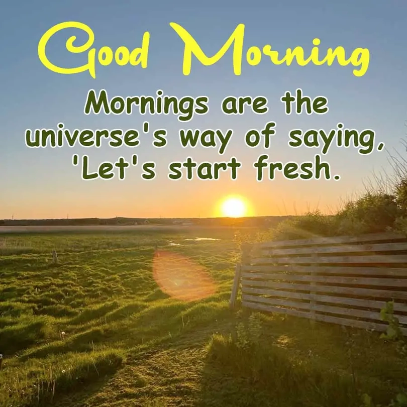 good morning scenery images with quotes