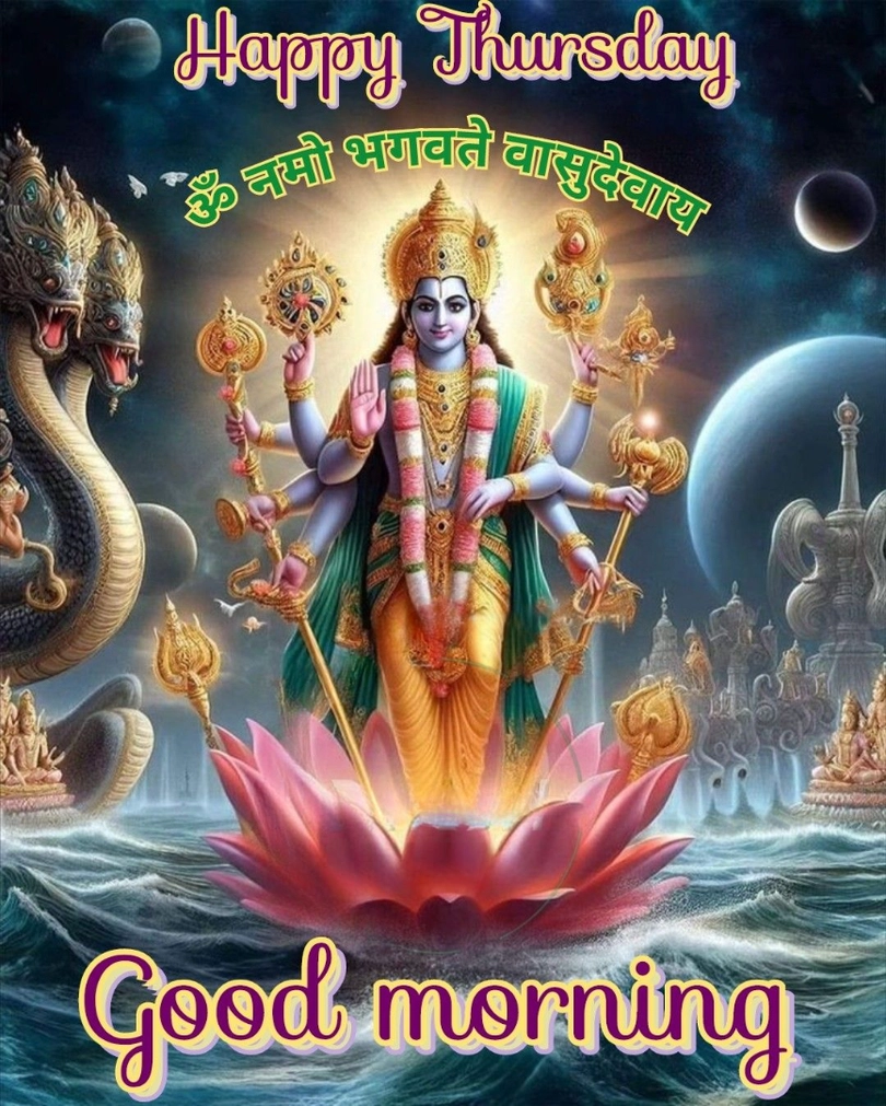 good morning thursday god images for whatsapp in hindi