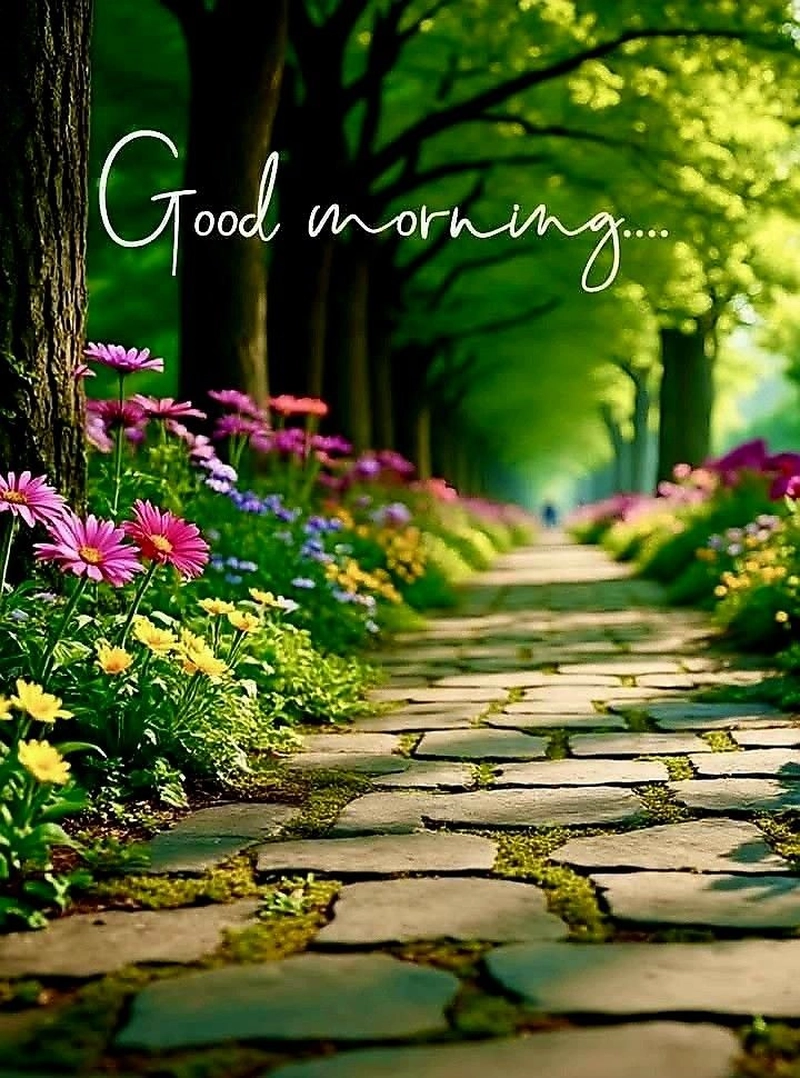 good morning with beautiful flowers images for whatsapp in english