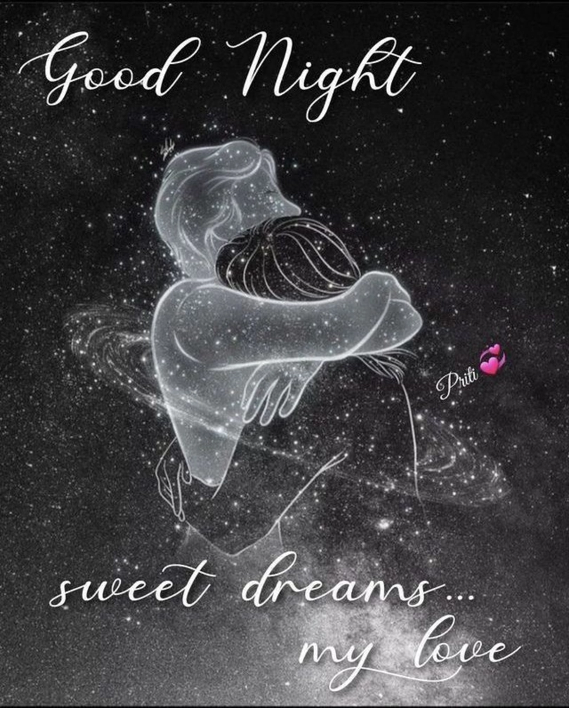 good night my love images