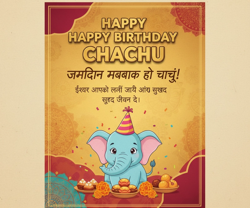 happy birthday chacha ji wishes in hindi