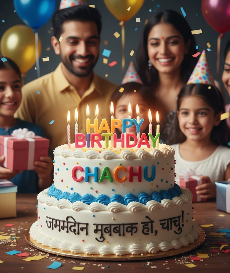 happy birthday chachu cake images