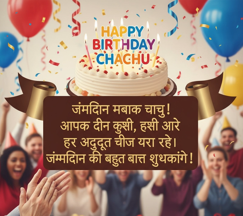 happy birthday chachu wishes in urdu