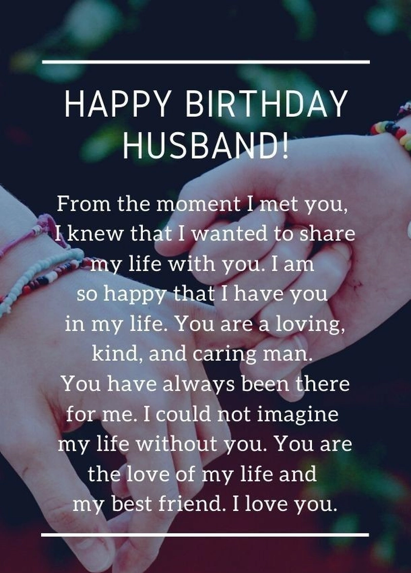 happy birthday my love husband quotes