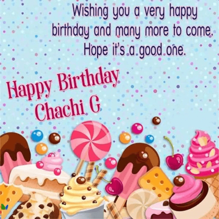 happy birthday to chachi ji