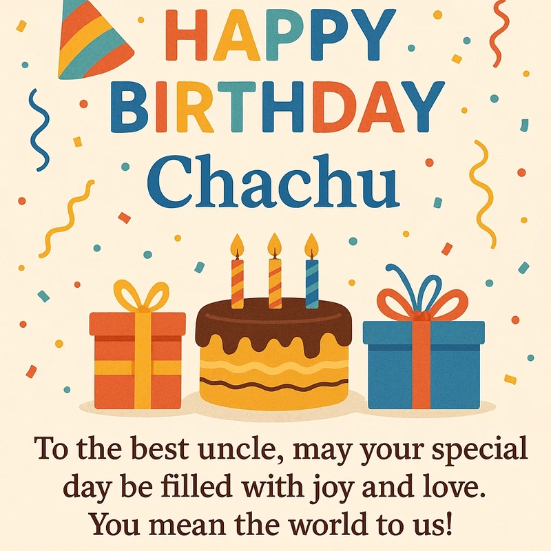 happy birthday to you chachu