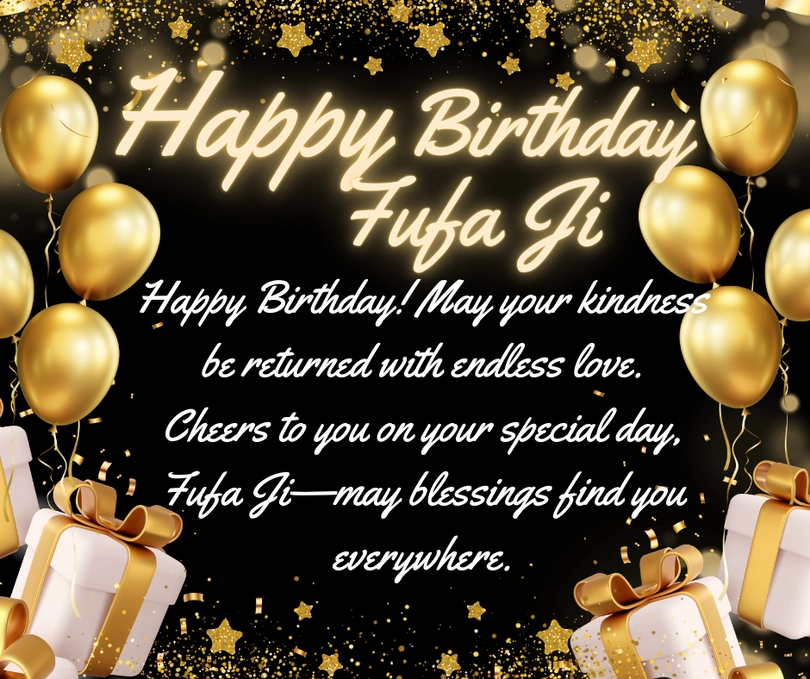 happy birthday wishes for fufa ji in english
