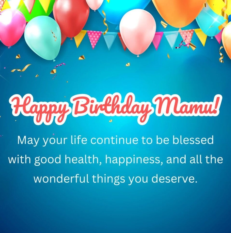 happy birthday wishes to mama ji