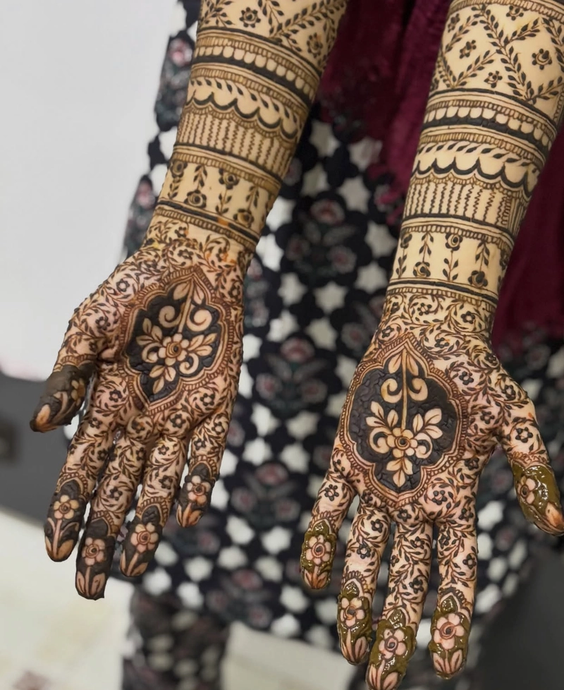 indian mehendi design