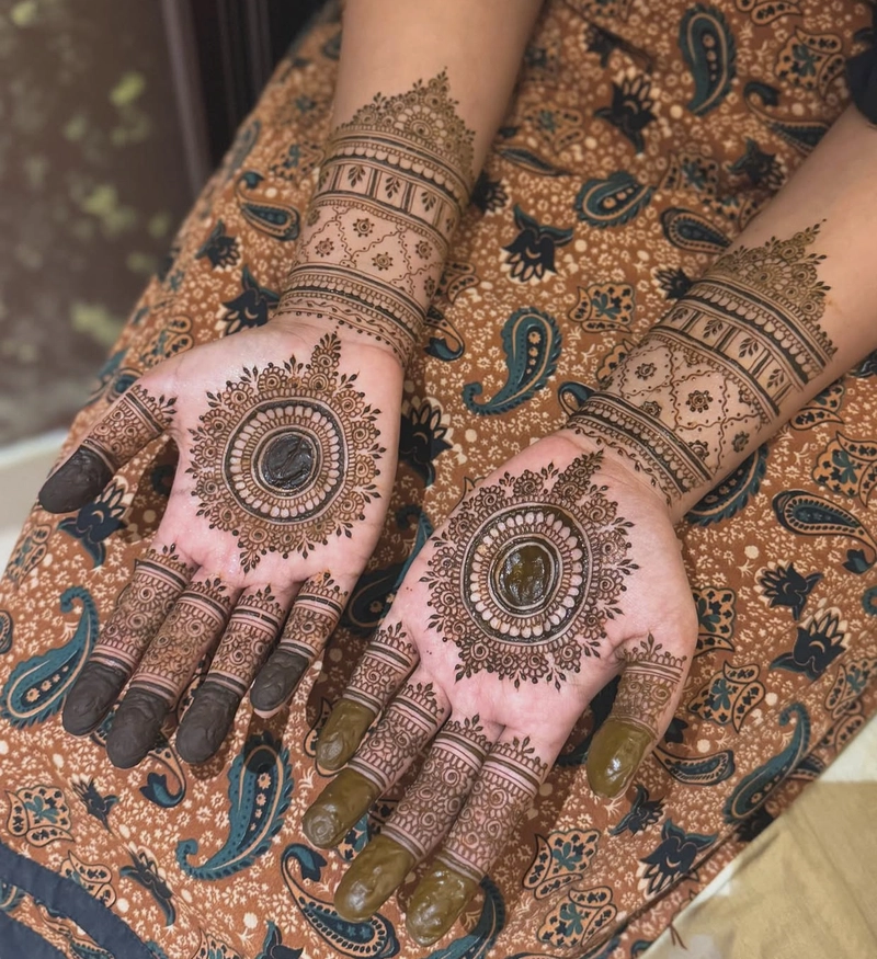 indian mehndi designs easy