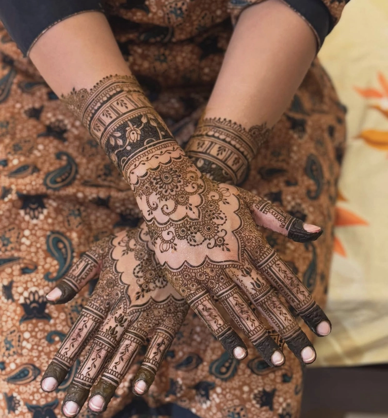 mehendi design indian simple and beautiful