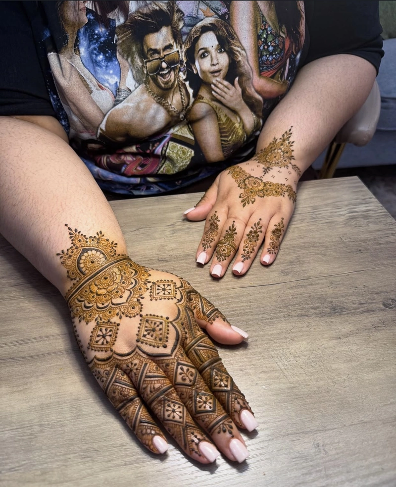 mehendi design indian style