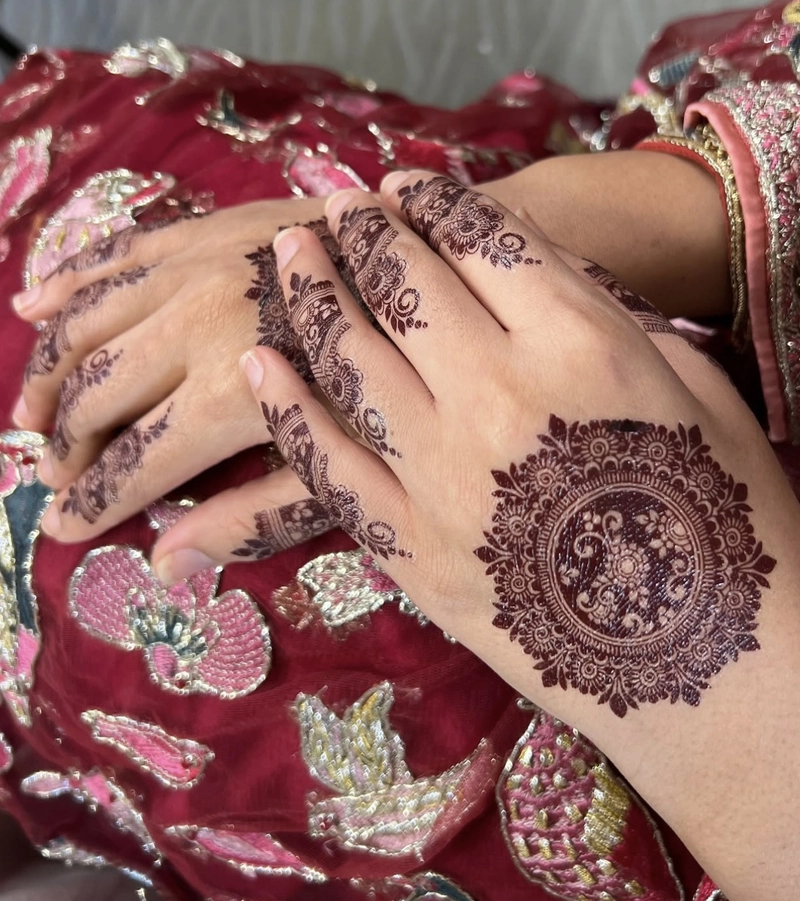 pakistani mehndi design back hand full