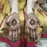 pakistani mehndi tiki design