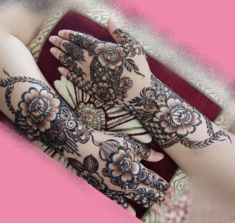 pinterest khafif mehndi design