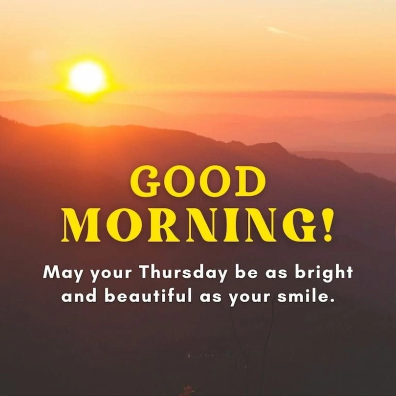 positive good morning thursday images