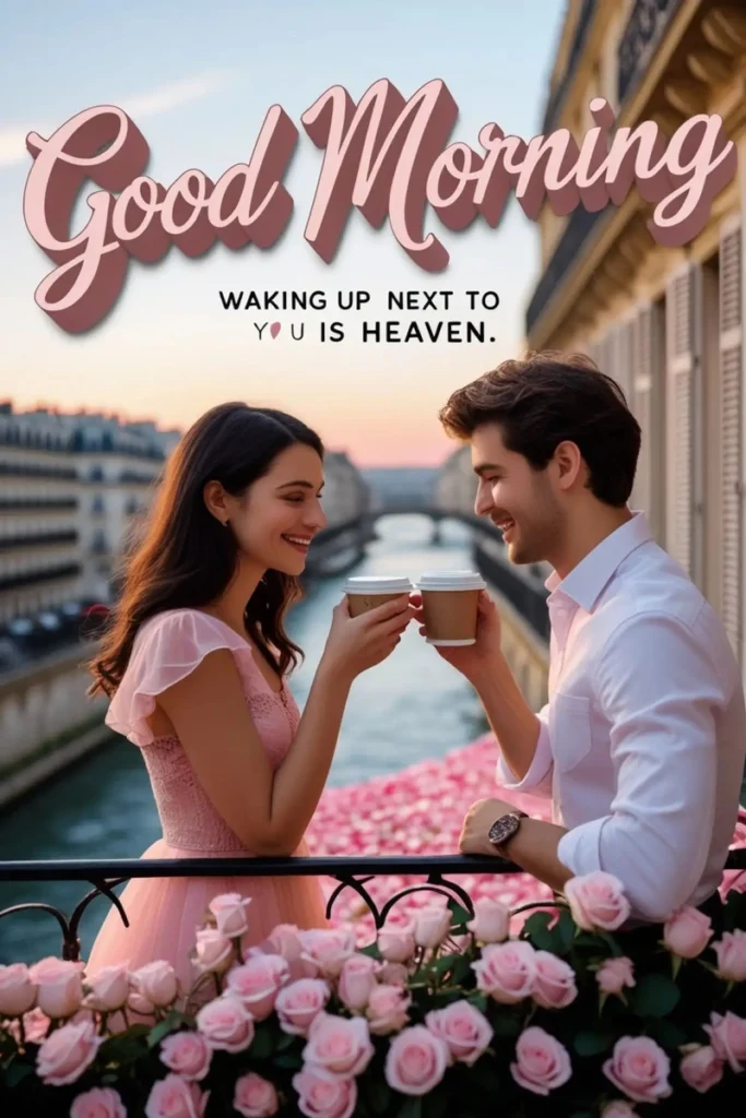 romantic good morning couple images