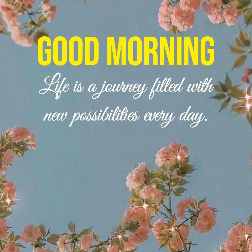 scenery good morning wishes nature