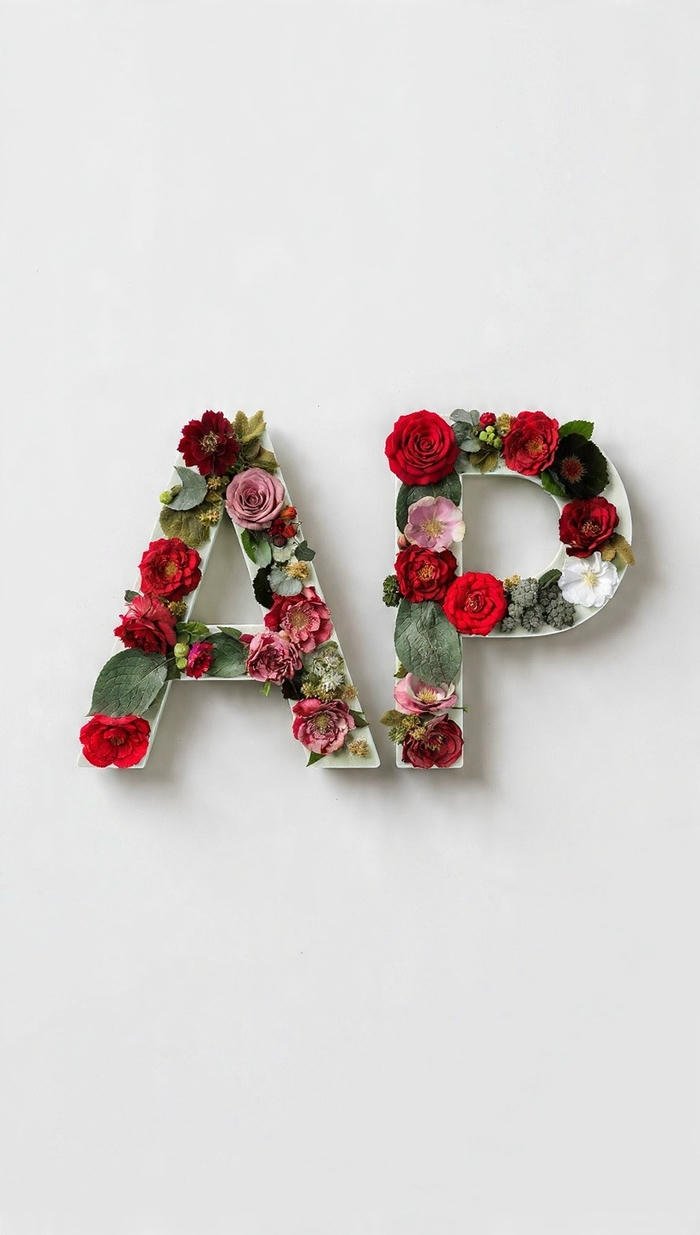 AP Name DP soft pastel colors