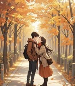 adorable cartoon couple dp