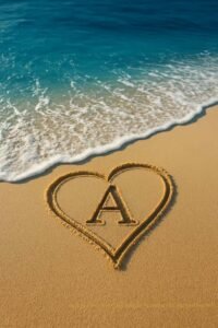 aesthetic a name love dp