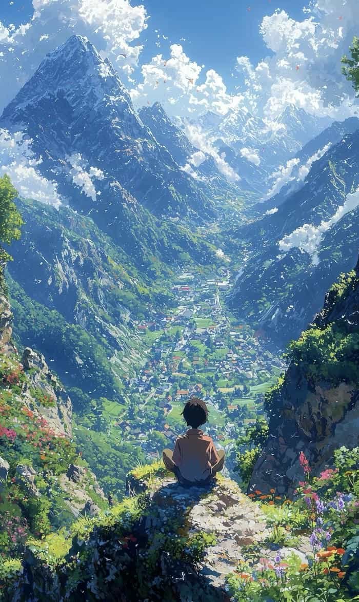 alone anime dp emotional vibe