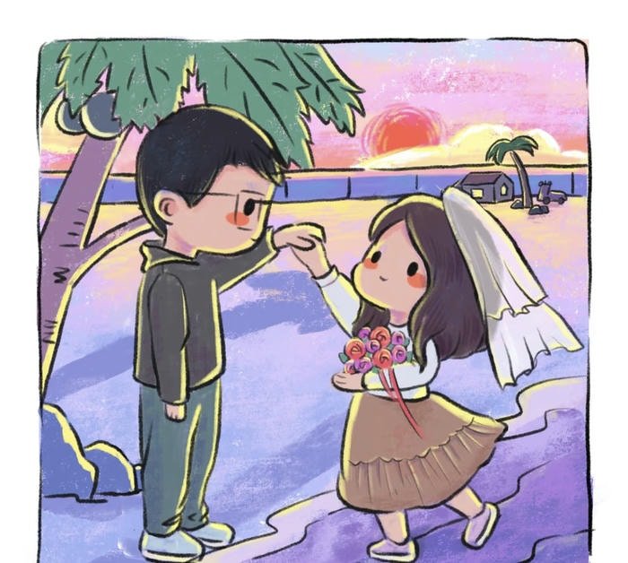 classic cartoon couple dp