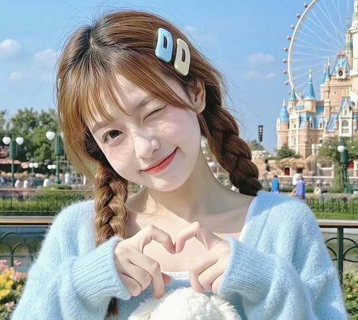 cute real girl profile pic