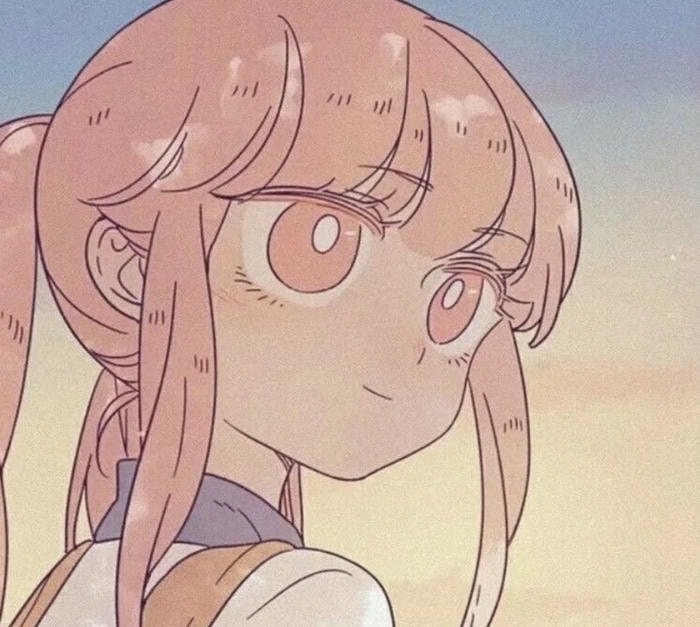 dreamy anime girl dp