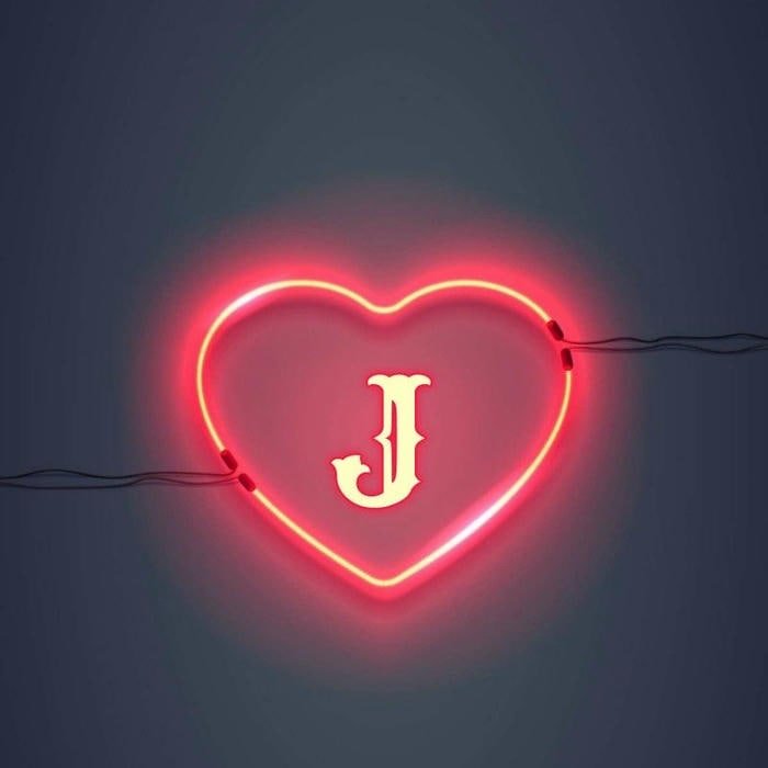 j initial dp photo