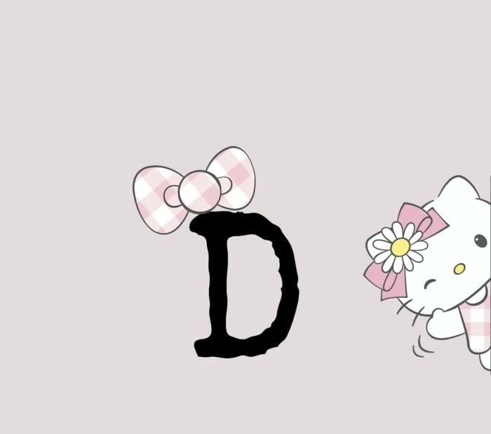 letter d artistic dp