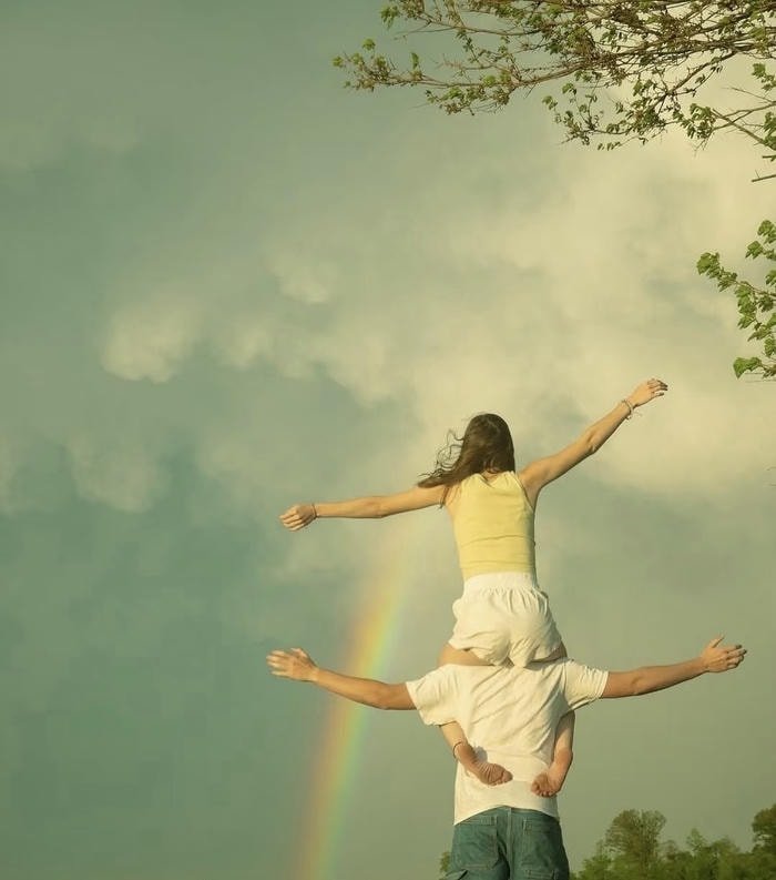 natural romantic dp photo