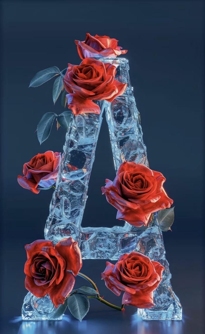 profile picture with letter a