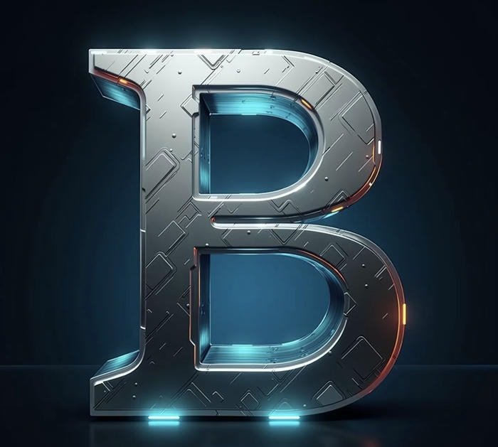 smooth gradient b photo